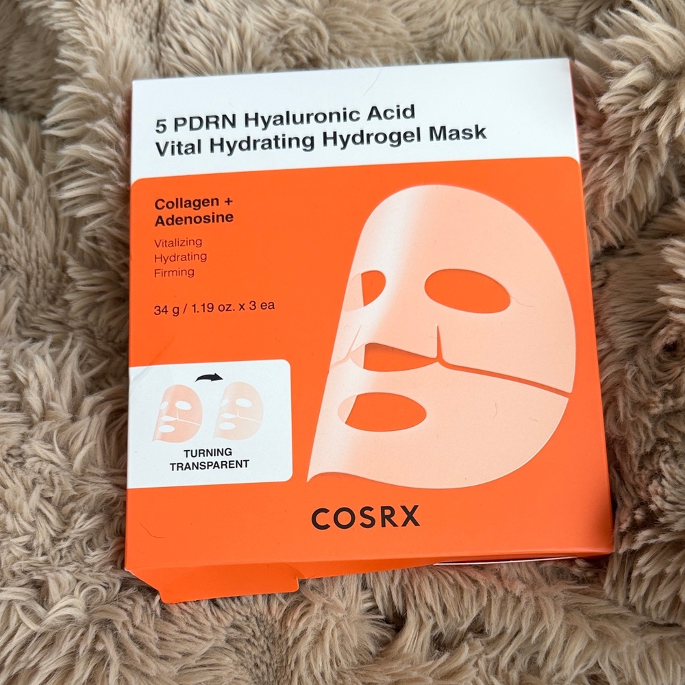 COSRX 5 PDRN Hyaluronic Acid Vital Hydrating Hydrogel Mask